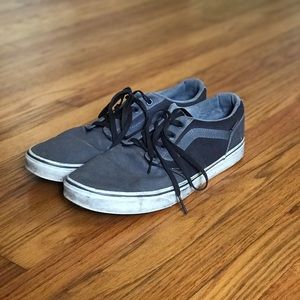 Gray Lace-Up Vans